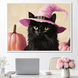 Enchanted Witchy Black Cat Charm - NicheCanvas