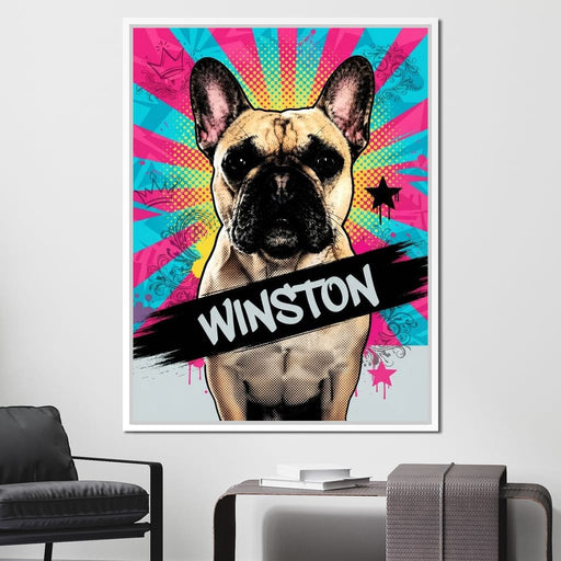 The Pop Art Pet Canvas Print