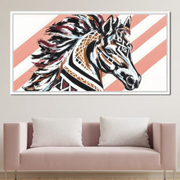 Abstract Equine Rhythm - Alicia Smith - NicheCanvas