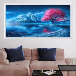Arctic Sakura Bloom - TooplesArt - NicheCanvas