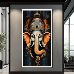 Divine Graceful Elephants Blessing - NicheCanvas