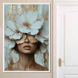 Golden Petal Head - Cole Williams - NicheCanvas