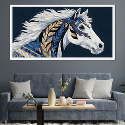 Equestrian Elegance Unbound - Alicia Smith - NicheCanvas