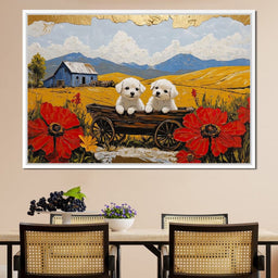 Puppy Adventures - NicheCanvas