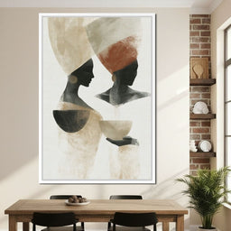 Two Souls Sharing A Morning Ritual - NicheCanvas