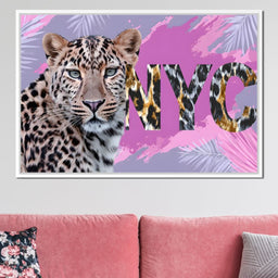 Leopard Queen NYC Neon Rush - NicheCanvas
