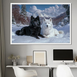 Harmony of Winter Guardians - NicheCanvas