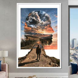 Where The Mind Travels Toward Home - NicheCanvas