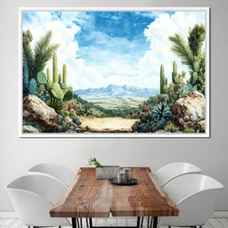 Desert Vista Dreams Alive - NicheCanvas