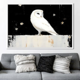 Nocturnal Guardians Elegance - NicheCanvas