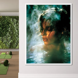 Steam Kiss Above Quiet Waters - NicheCanvas