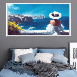 Seaside Reverie with Elegance - NicheCanvas
