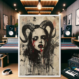 Dark Majesty Unveiled - NicheCanvas