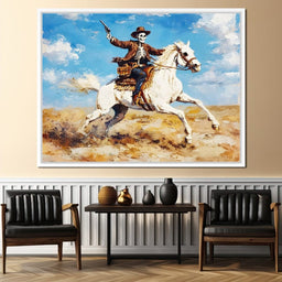 Rider of the Endless Plains - NicheCanvas