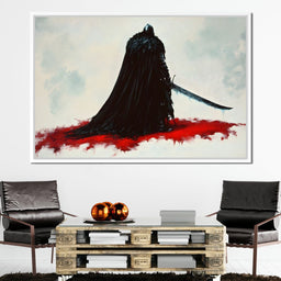 Shadowed Guardian Resolve - NicheCanvas