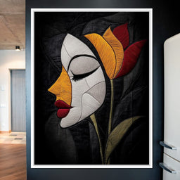 Embroidered Grace - TooplesArt - NicheCanvas