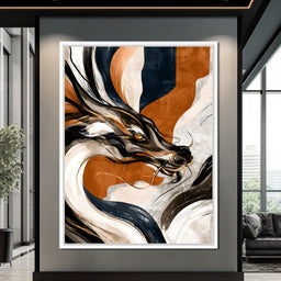 Rising Serpent of the Hidden Peaks - NicheCanvas