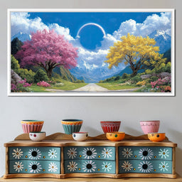 Rainbow Valley Tranquility - NicheCanvas