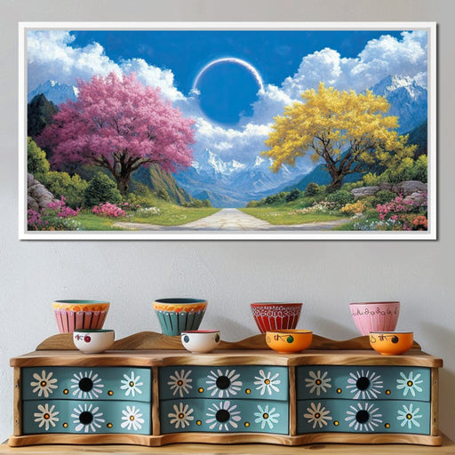 Rainbow Valley Tranquility Canvas Print