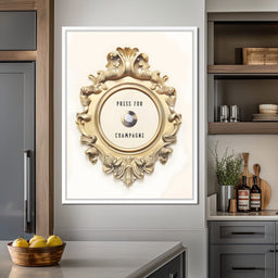 Press for Champagne - NicheCanvas