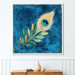 Peacock Plume Enchantment - NicheCanvas