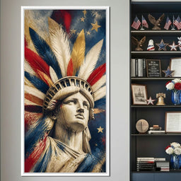 Sovereign Plume of Liberty - NicheCanvas