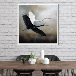 Heron Harmony - TooplesArt - NicheCanvas