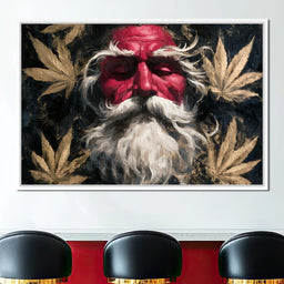 Ancient Sage Of Golden Leaves - NicheCanvas