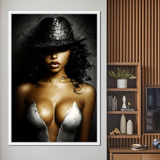 Enigmatic Shadows Unveiled Canvas Print