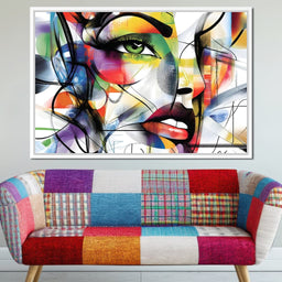 Kaleidoscope Expression Captured - NicheCanvas