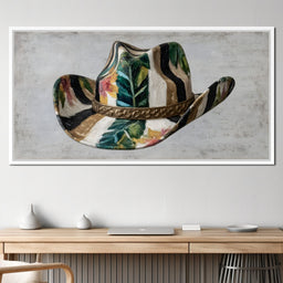 Floral Elegance Western Charm - NicheCanvas