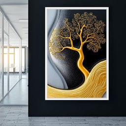 The Gilded Roots - TooplesArt - NicheCanvas