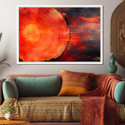 Fiery Echoes of Time - NicheCanvas