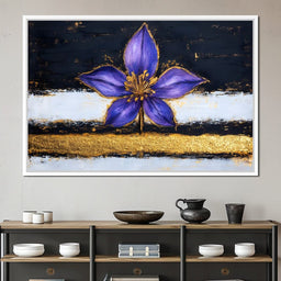Golden Bloom Oasis Elegance - NicheCanvas
