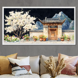 Acient Japanese City - NicheCanvas