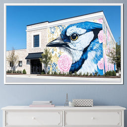 Street Art - Majestic Bluebird - NicheCanvas