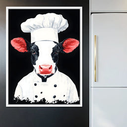 Bovine Culinary Chef - NicheCanvas