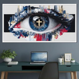 Vision of the Golden Cross - NicheCanvas