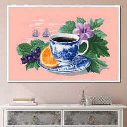 Fresh Morning Brew & Fruits - NicheCanvas