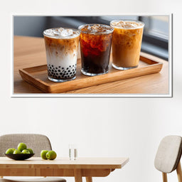Trio of Iced Cafe Delights - NicheCanvas