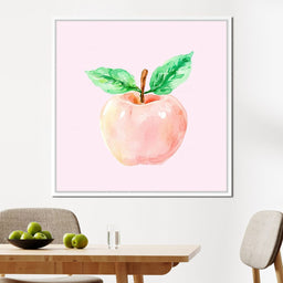Pastel Apple Delight - NicheCanvas