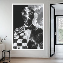 Cosmic Checkmate of Stardust Mind - NicheCanvas