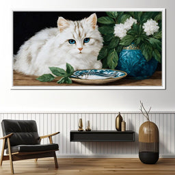 Gentle Paws Still Life - NicheCanvas