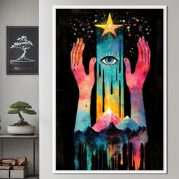 Celestial Visionary Voyage - NicheCanvas