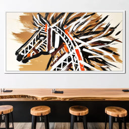 Wild Essence Untamed Brushstrokes - Alicia Smith - NicheCanvas