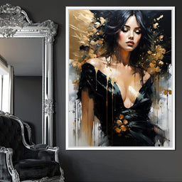 Female Portrait 0056 - Vizahn Burger - NicheCanvas