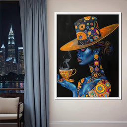 Astral Afternoon Tea - TooplesArt - NicheCanvas