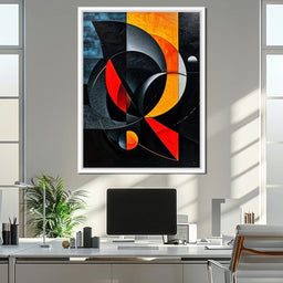 Colorful Modern Art 047 - Johanjjf - NicheCanvas