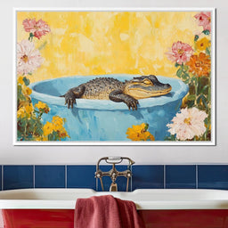 Gator Bath Oasis - NicheCanvas