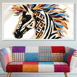 Golden Mane Illusion - Alicia Smith - NicheCanvas